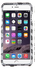 Apple iPhone 6 Plus and 6s Plus Zebra Rhinestone Phone Case