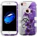 Apple iPhone 7 Purple Blend 2 Layer Hybrid Tough Case