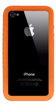 Verizon Apple iPhone 4 Orange Silicone Skin