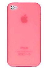 AT&T Apple iPhone 4 Red Slim Design Case