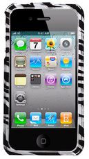 Verizon Apple iPhone 4 Zebra Case