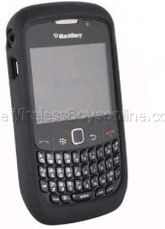 Blackberry 8520 Black Silicone Skin