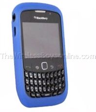 Blackberry 8520 Blue Silicone Skin