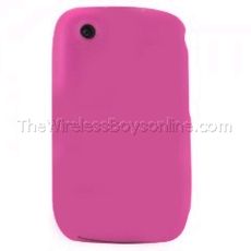 Blackberry 8520 Pink Silicone Skin
