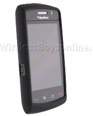 Blackberry Storm 2 Black Silicone Skin