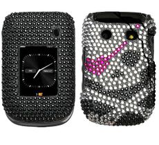 Blackberry Style 9670 Diamond Silver Case