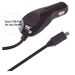 Blackberry Torch 9850 Car Charger Adapter With USB Port