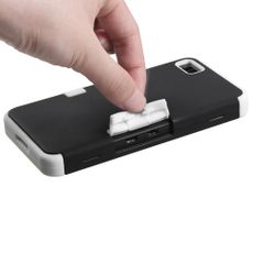 Blackberry Z10 Black and White 2 Layer Tough Case