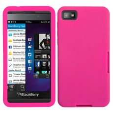 Blackberry Z10 Pink Silicone Skin