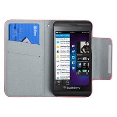 Blackberry Z10 Pink Wallet