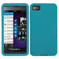 Blackberry Z10 Teal Silicone Skin