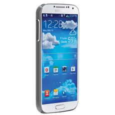 Case-Mate Barely There  Samsung Galaxy S4 Impact Case Silver CM027004