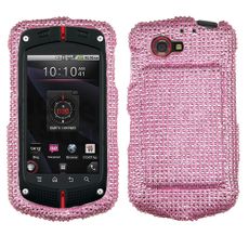 Casio G'zOne Commando 4G LTE Pink Rhinestone Phone Case