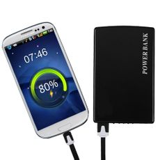 Dual Port Portable Cell Phone Charging Station - 11,000mAH