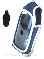 Ericsson T68/ T68i/ T68m Genuine Leather Case -Blue