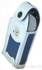 Ericsson T68/ T68i/ T68m Genuine Leather Case -Blue