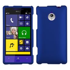 HTC 8XT Blue  Rubberized Case