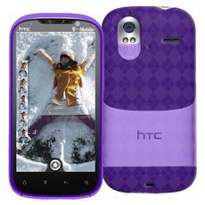 HTC Amaze 4G Purple Slim Design Case