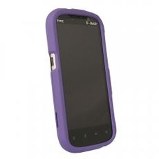 HTC Amaze 4G Purple Rubberized Case