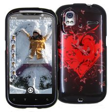 HTC Amaze 4G Red Heart Phone Cover