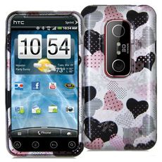 HTC EVO 3D Hearts Case