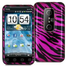 HTC EVO 3D Pink Zebra Case