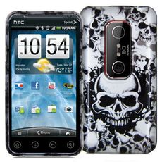 HTC EVO 3D Skull Case
