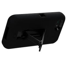 HTC First Black Double Protection Case W/ Stand