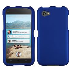 HTC First Blue  Rubberized Case