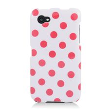HTC First Pink Polka Dot Phone Cover