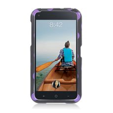 HTC First Purple Polka Dot Phone Cover