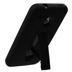 HTC One Mini Black Double Protection Case W/ Stand