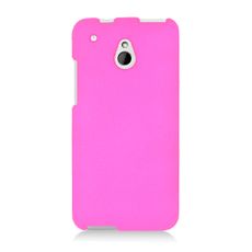 HTC One Mini Pink  Rubberized Case