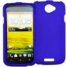 HTC One S Blue Rubberized Case