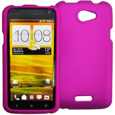 HTC One X Pink Rubberized Case