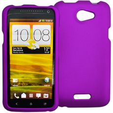 HTC One X Purple Rubberized Case