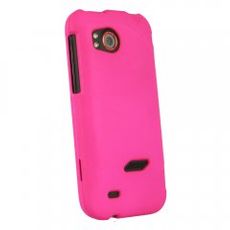 HTC Rezound Pink Rubberized Case