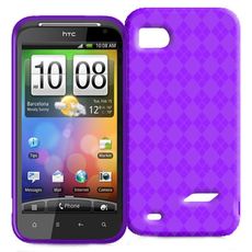 HTC Rezound Purple Slim Design Case