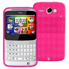 HTC Status Pink Slim Design Case