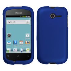 Huawei Ascend Y Blue  Rubberized Case