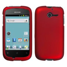 Huawei Ascend Y Red  Rubberized Case