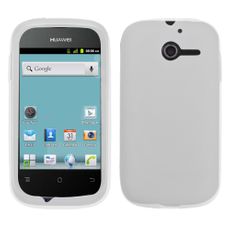 Huawei Ascend Y Translucent White Silicone Skin