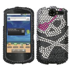 Huawei Impulse 4G for AT&T Skull Rhinestone Phone Case