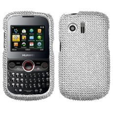 Huawei Pinnacle Silver Rhinestone Phone Case