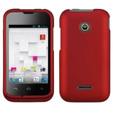 Huawei Prism II Red  Rubberized Case