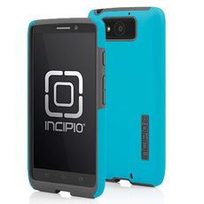 Incipio DualPro Motorola Droid Ultra Case Cyan Blue MT-281