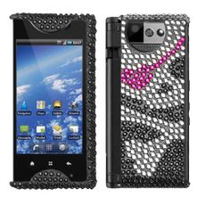 Kyocera Echo Rhinestone Skull Case