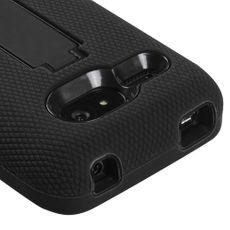 Kyocera Event Black Double Protection Case W/ Stand