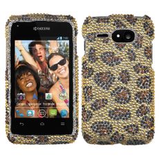 Kyocera Event Camel Print Rhinestone Phone Case