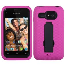 Kyocera Event Pink Double Protection Case W/ Stand